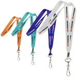 USA Made 0.75" Dye Sublimation Lanyards