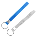 10.5" Debossed Silicone Key Tag