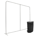 10'W x 90"H EuroFit Straight Wall Plus Hardware Kit