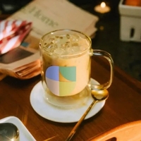 CREATED CO. 12OZ COVE GLASS MUG