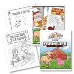 Farm Life Coloring & Activity Book