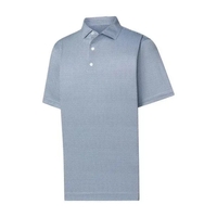 ProDry Performance Polo with 3-button placket, self-collar, UV sun...