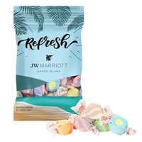 4 oz. Full Color Digibag™ with Tropical Salt Water Taffy... from ASI 44900 NC...