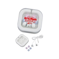 Interchangeable earbuds with travel storage case.... from ASI 68507 The...
