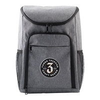 Lightweight Backpack Cooler holds 16-18 cans, has FDA grade PEVA lining,......