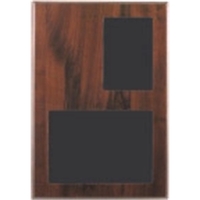 13" x 9" x 0.5" cherry finish slide in frame plaque... from ASI 92531 Unique...