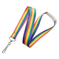 Offer your customers a unique and colorful lanyard solution. Available...