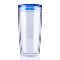 20 ounce double wall insulated acrylic plastic tumbler with lid.... from ASI...