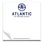 50 Page 3-1/2 x 3-1/2 Paper Note Pad w/ Magnet