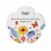 Seed Paper Shape Card, Tennis Shoe... from ASI 40646 Bloomin Promotions /...