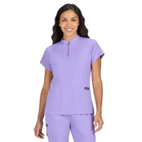 koi - Lite - Women's Four-Pocket Ombre Zipper Neck Limite...