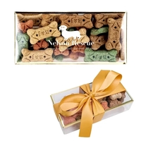 Dog Bones in a Gold Rimmed Box