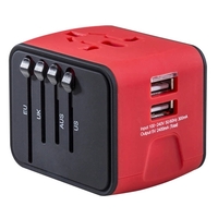 This World Travel Adapter with 2 USB Charging Ports is available... from ASI...