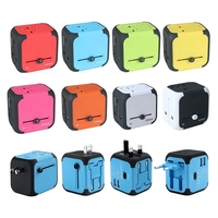 World Travel Adapter with 2 USB Charging Ports