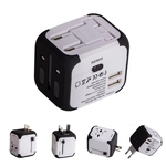 World Travel Adapter with 2 USB Ports