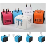 iBank® World Travel Adapter with 4 USB Charging Ports