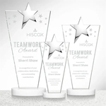 Mantella Chrome Star Award - White