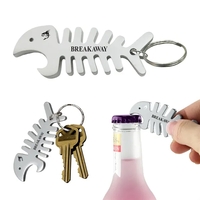 Fish Bone Bottle Opener.... from ASI 52710 Lincoln Line