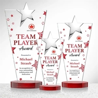 Mantella Chrome Star VividPrint™ Award - Red