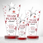 Mantella Chrome Star VividPrint™ Award - Red