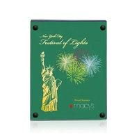 The Kingston plaque is made from 3/16" jade glass with a... from ASI 84592 St...