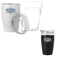 Howard Glass Vacuum Tumbler - 14 oz.... from ASI 40480 Koozie Group