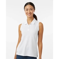 Adidas Women's Ottoman Sleeveless Polo... from ASI 84358 S&S Activewear