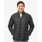 Adidas Men's 3-Stripes Puffer Full-Zip Jacket