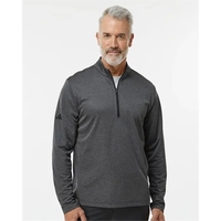 Adidas Space Dyed Quarter-Zip Pullover... from ASI 84358 S&S Activewear