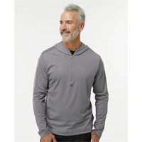 Adidas Lightweight Performance Quarter-Zip Hooded Pullover... from ASI 84358...