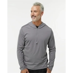 Adidas Men's Lightweight Quarter-Zip Hooded Pullover