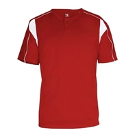Performance fabric two-button placket jersey... from ASI 84358 S&S Activewear