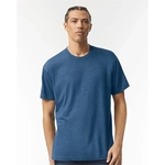 American Apparel Unisex Triblend Track Tee