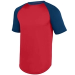 Augusta Sportswear Youth Wicking Short Sleeve Baseball Je...