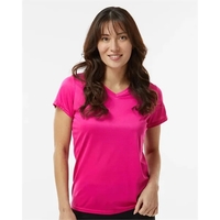 Women's v-neck wicking t-shirt. Blank.... from ASI 84358 S&S Activewear