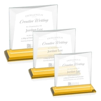 The Starfire Crystal Tanner Award features a stunning Starfire upright...