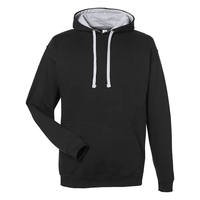 Just Hoods Midweight Varsity Contrast Hooded Sweatshirt... from ASI 84358 S&S...