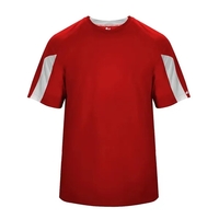 Youth T-shirt made with a vented back for breathability as well... from ASI...