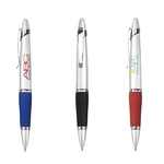 Aries Promotional Pens with Rubber Grip