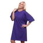 Bayside Women's USA-Made Scoop Neck Cover-Up
