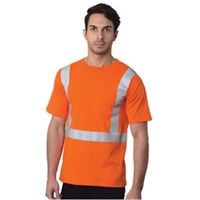 USA Made High Visibility Short Sleeve T-Shirt with Pocket... from ASI 84358...