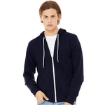 BELLA + CANVAS Unisex Sponge Fleece Full-Zip Hoodie Sweat...