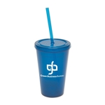 16 oz. Acrylic Travel Tumbler with Lid