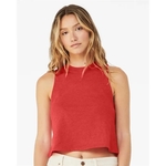 BELLA + CANVAS Women's Racerback Crop Tank