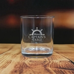 10 oz. Rocks Glass, Laser Standard