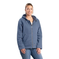 Berne Apparel Women's Sherpa-Lined Twill Hooded Jacket... from ASI 84358 S&S...