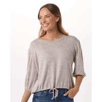 Boxercraft Women's Cuddle Puff Sleeve... from ASI 84358 S&S Activewear