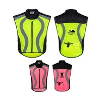 Safety vest with reflective striping.... from ASI 98360 WOWLine