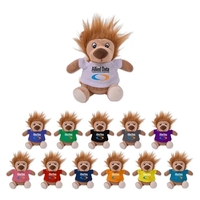 6" stuffed lion with a customizable t-shirt.... from ASI 98360 WOWLine