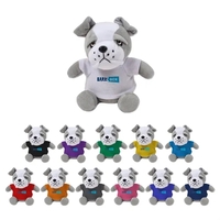 6" stuffed bulldog with a t-shirt.... from ASI 98360 WOWLine